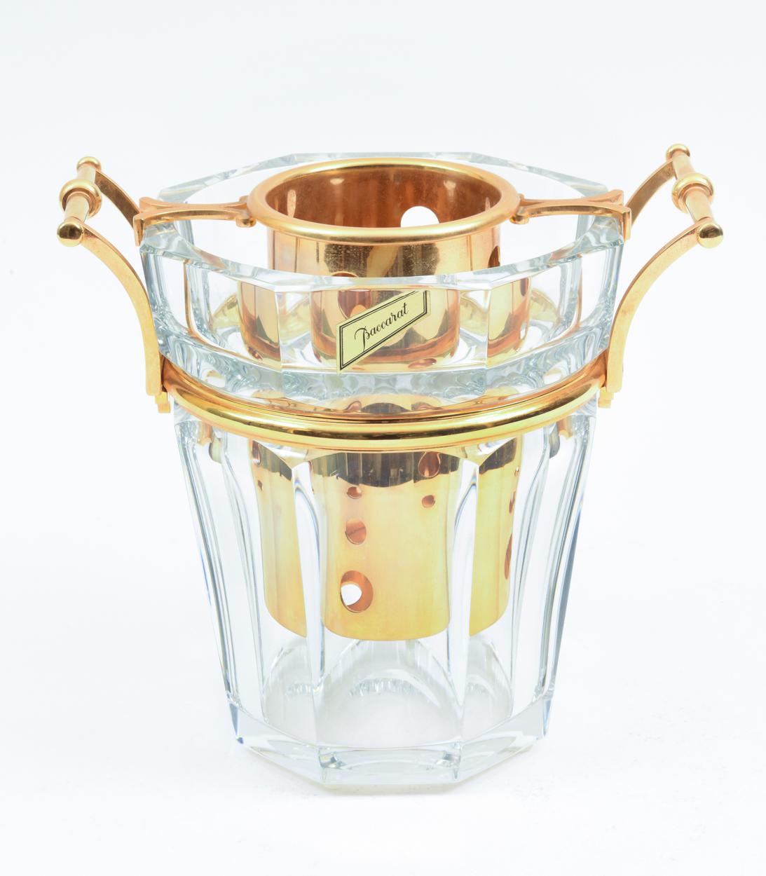 crystal wine cooler bucket