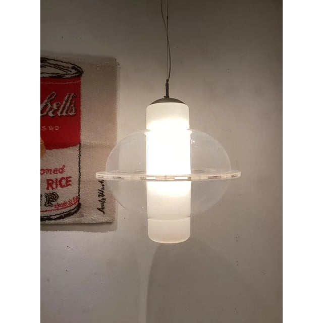 White Popart Pendant Light Lamp ,1970s For Sale - Image 8 of 10