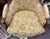 Yellow French Louis XV Bergere Chair in Floral Upholstery For Sale - Image 8 of 9
