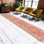 An exceptional mid-century statement piece, this hand-knotted wool runner rug originates from Southeastern Anatolia, woven...