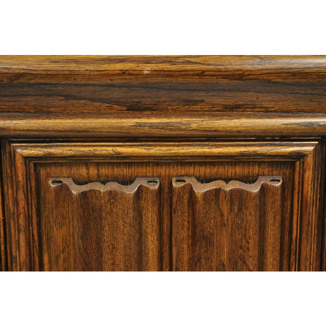 Traditional Ethan Allen Tester Bed King Size Royal Charter Oak