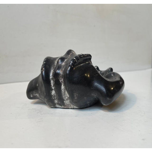 Antique Bowl in Glazed Ceramic by Karl Hansen Reistrup for Herman Kähler, 1890s For Sale - Image 4 of 8