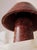 Modern Red Travertine Minimal Design Table Lamp For Sale - Image 4 of 7