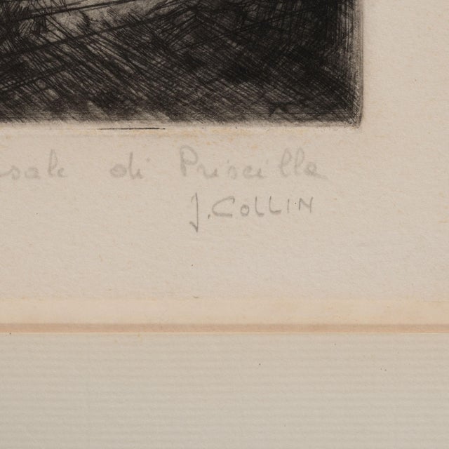 Mid 20th Century France Sienna Wood Painting For Sale - Image 10 of 15