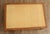 Mid Century Modern Wooden Block Carved Tile Parsons Coffee Table with Wicker Top For Sale - Image 13 of 13