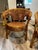 Mid-Century Modern Mid-Century Bohemian Rattan & Wicker Barrel Chairs - A Pair For Sale - Image 3 of 7
