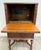 Wood Antique Federal Colonial English Mahogany Lift Top Radio Cabinet Console Stand For Sale - Image 7 of 16