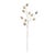 Enhance your holiday decor with this elegant set of Champagne Pinecone Sprays. Featuring beautifully crafted stems, these...