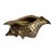 Vintage Large Brass Conch Seashell Planter For Sale