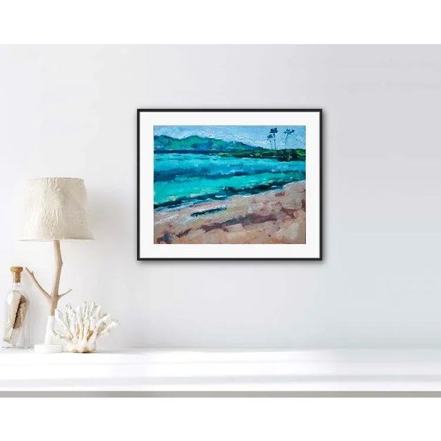 Maui Blue Oil Painting Seascape by L Haas For Sale In Reno/Lake Tahoe - Image 6 of 6