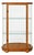 19th Century Belgian Oak and Glass Display Cabinet For Sale