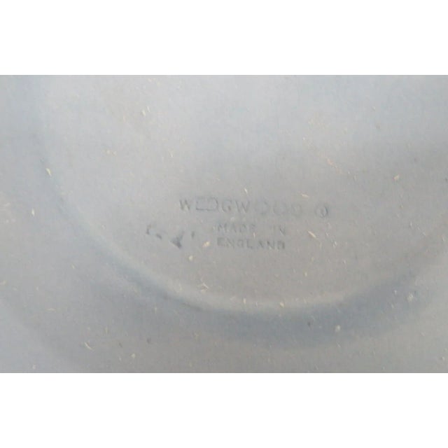 Ceramic Wedgwood Jasperware Blue Cupid Cherub Cameo Trinket Ring Vanity Dish For Sale - Image 7 of 10