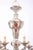 White Metal 2-Tier Chandelier with 12 Bulbs For Sale - Image 3 of 5