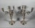 19th Century Pair of Rococo Candelabra in Solid Silver 950, Louis XV Style, 18th Century For Sale - Image 5 of 11
