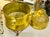 Gold 1960s Morrocan Brass Chandelier and Planter - 2 Piece Set 52'' For Sale - Image 8 of 13