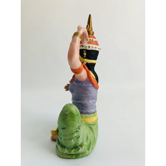 Mid-Century Modern Mid-Century Hollywood Glam Palm Beach Boho Chic "Genie" Figurine For Sale - Image 3 of 9