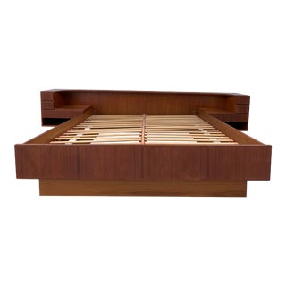 Komfort Mid Century Danish Queen Bedframe For Sale