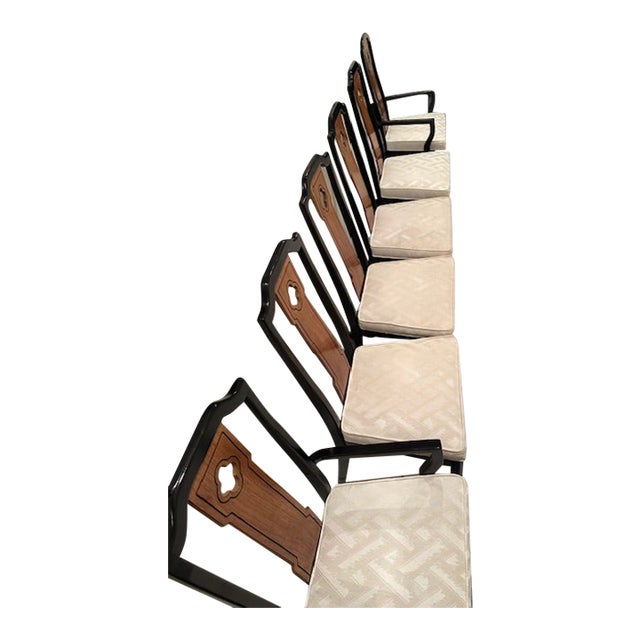 1970s Thomasville Embassy Collection Dining Chairs- Set of 6 For Sale