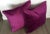 These are decorative Italian pillows in a designer quality soft velvet deep purple heavyweight velvet. The fabric for this...