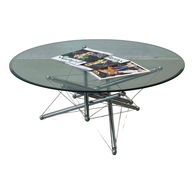 Tensegrity 713 Coffee Table by Theodore Waddell for Cassina, 1973 For Sale