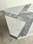Vintage 1970s Italian Carrara & Bardiglio Marble Inlaid Coffee Table For Sale - Image 4 of 18