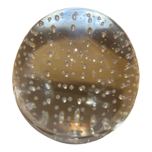 Vintage Heavy Crystal Jabkonski Paperweight