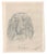 1943 drawing of Bingo the by William E. Wood, a Devon artist in England. Drawing on paper laid down to a mount. Signed...