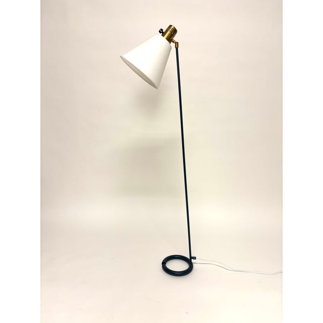 Mid-Century Modern Vintage Floor Lamp by Hans Bergström for Atelje Lyktan, 1950s For Sale - Image 3 of 15