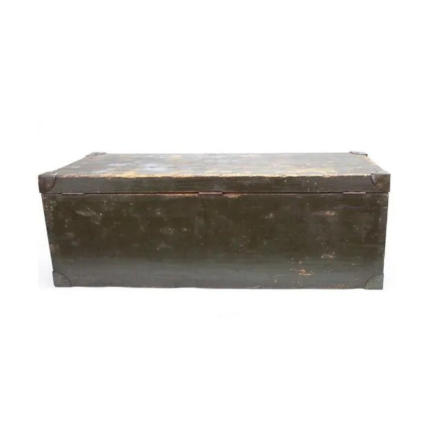 Military Green Box, 1920s For Sale - Image 3 of 5