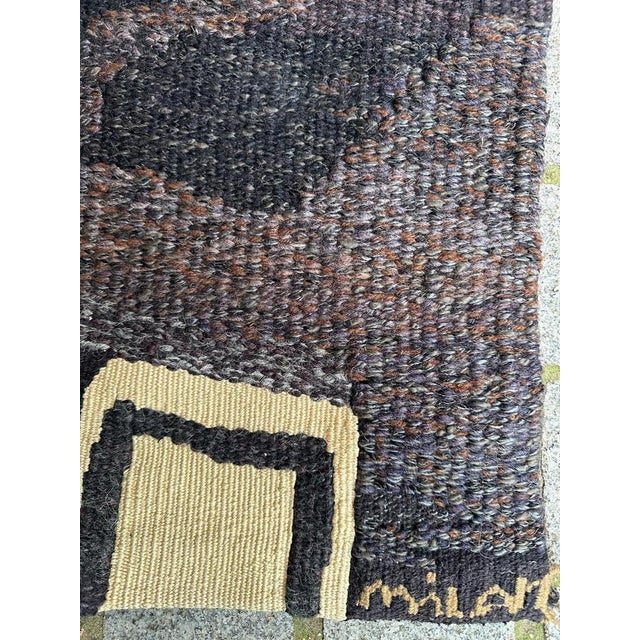 Textile Mid-Century French Aubusson Tapestry by Chantal Aynes, 1960s For Sale - Image 7 of 18