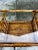 Mid 20th Century Vintage Tortoise Bamboo Rattan Bar Cart Chinoiserie Cabinet For Sale - Image 10 of 10