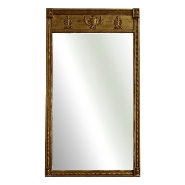 Neoclassical Style Gilded Mirror, 19th Century For Sale