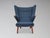 A.P. Stolen Restored Hans Wegner Papa Bear Chair and Ottoman Model Ap19 Ap29 by a.p. Stolen For Sale - Image 4 of 12