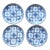 Blue Williams-Sonoma Porto Blue & White Salad Plates – Set of 12 | Coastal Portuguese Ceramic For Sale - Image 8 of 11