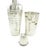 Silver 1930s Art Deco Silver Plated Cocktail Shaker by Giuliano Bossi | 'Dial-a-Drink' For Sale - Image 8 of 10