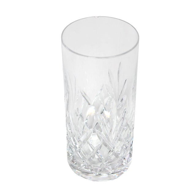 Vintage Czech Crystal "Bohemia" Cut Lead Highball Cocktail Glasses