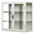 Vintage Glass and Metal Display Cabinet, 1930 For Sale
