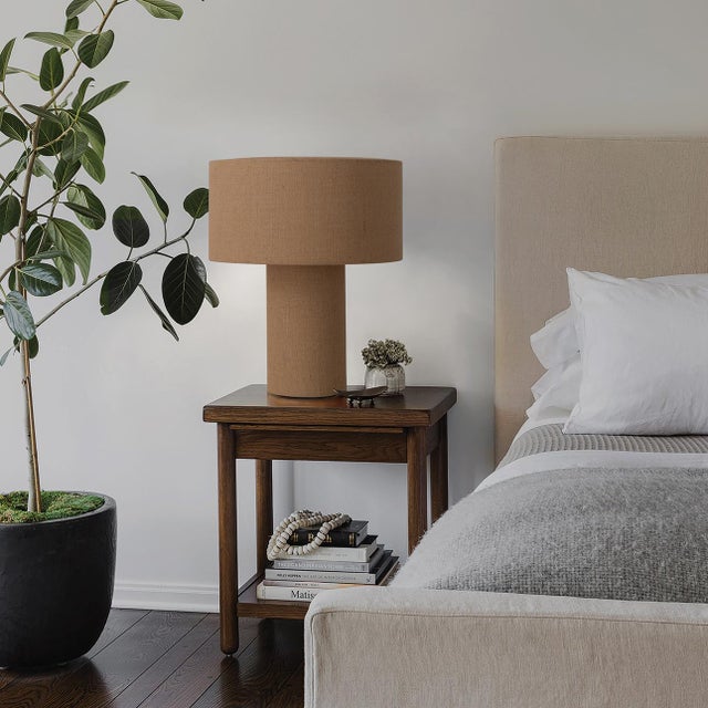 The Moonlight Table Lamp by Nova of California is a contemporary designer lighting piece that blends sculptural form with...