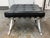 Black Alphaville Design Exposition Barcelona Style Lounge Chair + Ottoman For Sale - Image 8 of 12