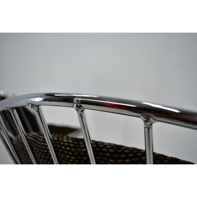 Chrome Dining Chair by Gastone Rinaldi, Italy, 1970s For Sale - Image 15 of 17