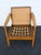 Wood Mid Century Modern Caned Back Lounge Accent Side Chair 6921 For Sale - Image 7 of 12