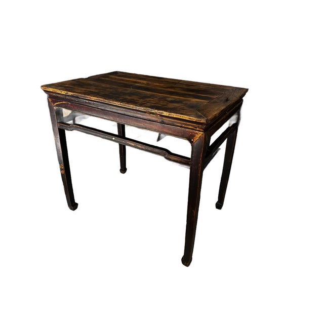 Antique Rectangular Table With Original Patina For Sale - Image 9 of 9