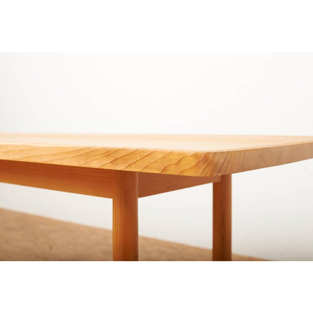 Dining Table with Frame and Top in Softwood For Sale - Image 5 of 12
