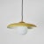 1960s Stilux Milano yellow painted metal & opaline globe glass pendant lamp. Executed in yellow painted metal, opaline...