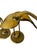 Vintage Mid-Century Solid Brass Crane Figurines, Pair – Hollywood Regency Bird Sculptures For Sale - Image 6 of 7