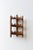 1950s Vintage Sawtooth Edge Tiered Corner Shelf, Circa 1950s-60s For Sale - Image 5 of 14