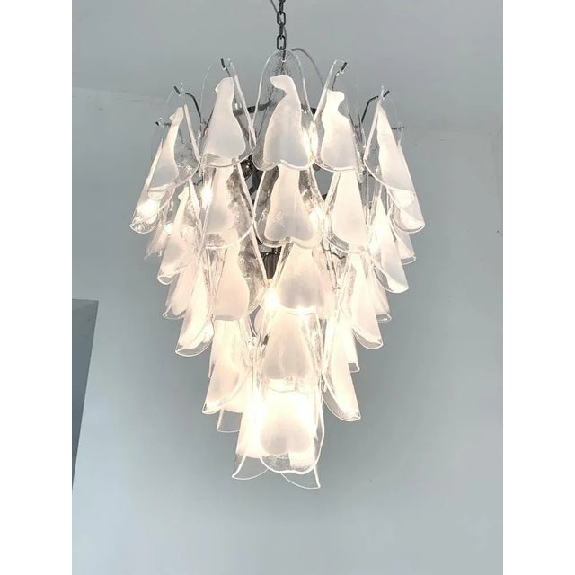 Sella Chandelier in Murano Glass from Simoeng For Sale - Image 9 of 9