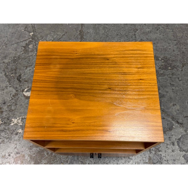 Mid Century Style Media Cabinet + Drawer For Sale In San Francisco - Image 6 of 12