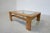 Wood Mid-Century Modern Coffee Table in Wood and Glass attributed to Guiseppe Rivadossi, Italy, 1970s For Sale - Image 7 of 8