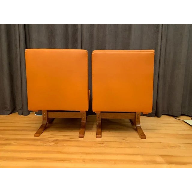 Set of Czechoslovakian Armchairs by Ludvik Volak for Drevopodnik Holesov, 1960s For Sale - Image 9 of 14